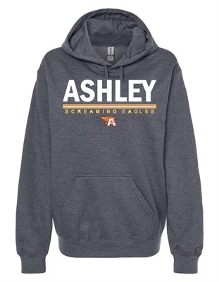 Ashley High School Dark Grey Hoodie - Orders due Friday, September 15, 2023